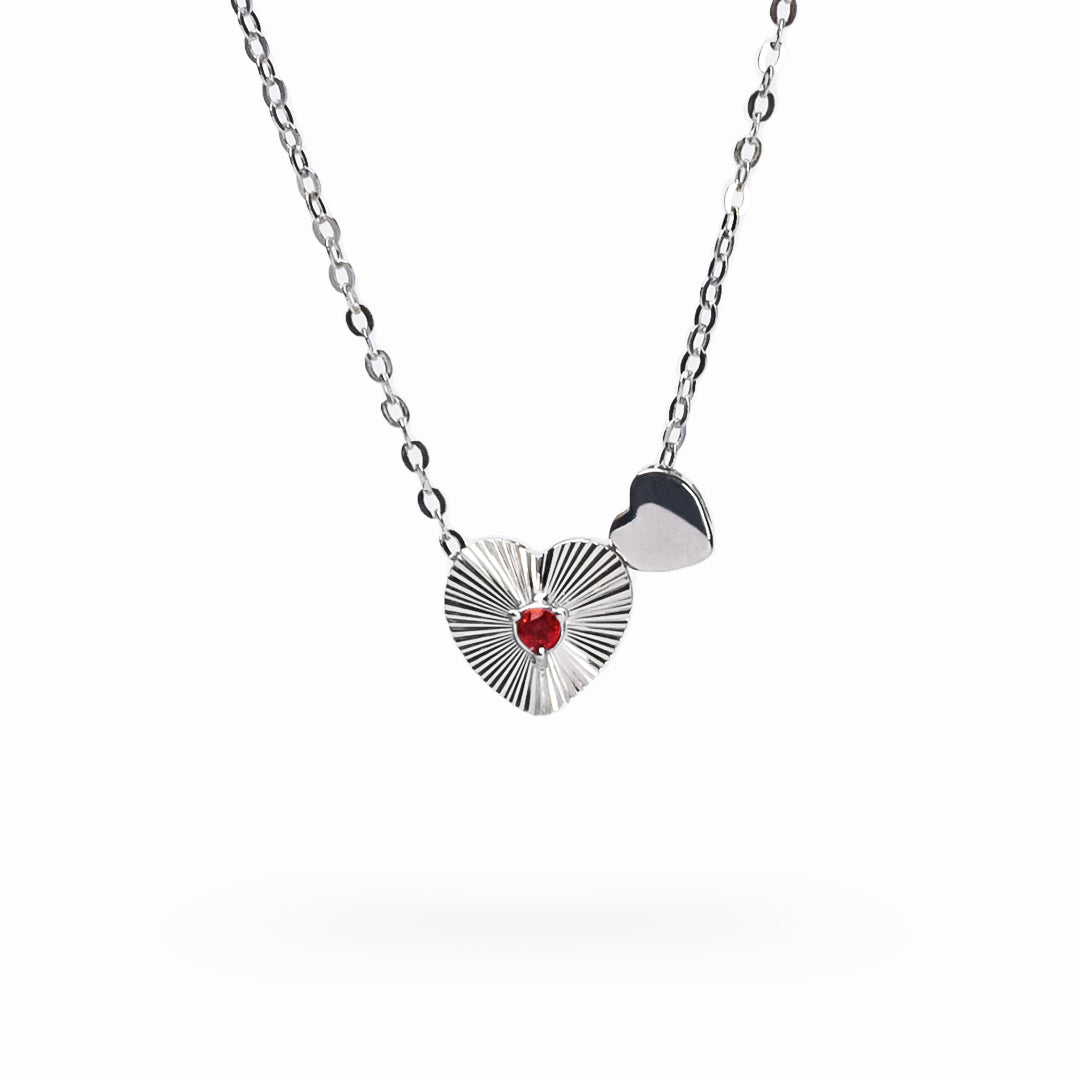 LOVE & PASSIONATE - Seven Color Birthstone- Lucky Heart (Bracelet)
