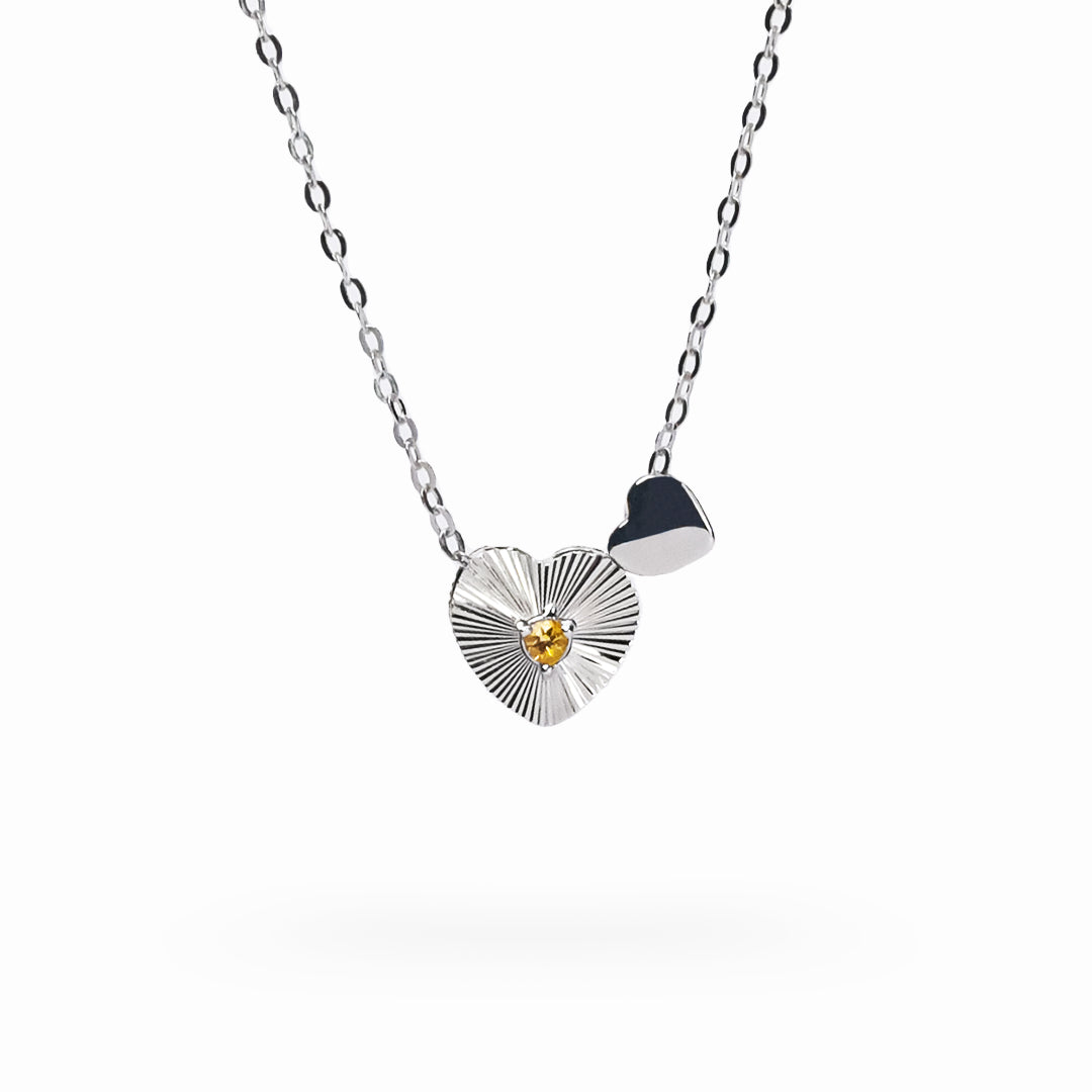 LOVE & PASSIONATE - Seven Color Birthstone- Lucky Heart (Bracelet)