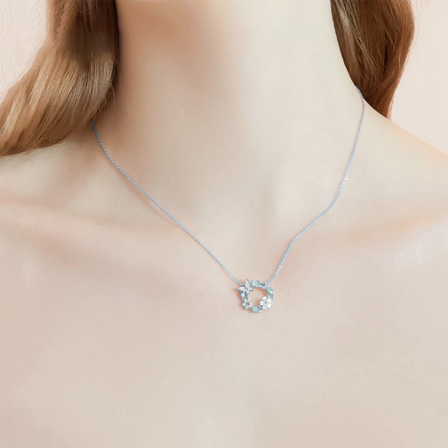 LOVE & PASSIONATE - BLOSSOM BUTTERFLY - Silver - Anicca