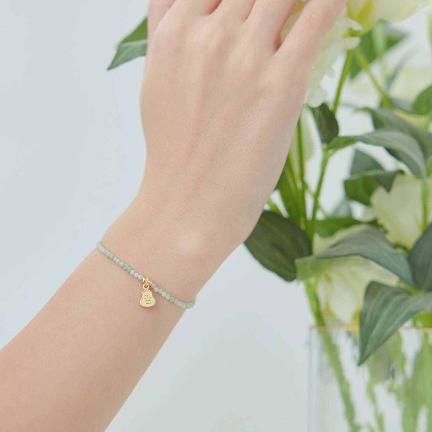 WEALTHY & FORTUNATE - Olive Jade - Jade Whisper (Bracelet)