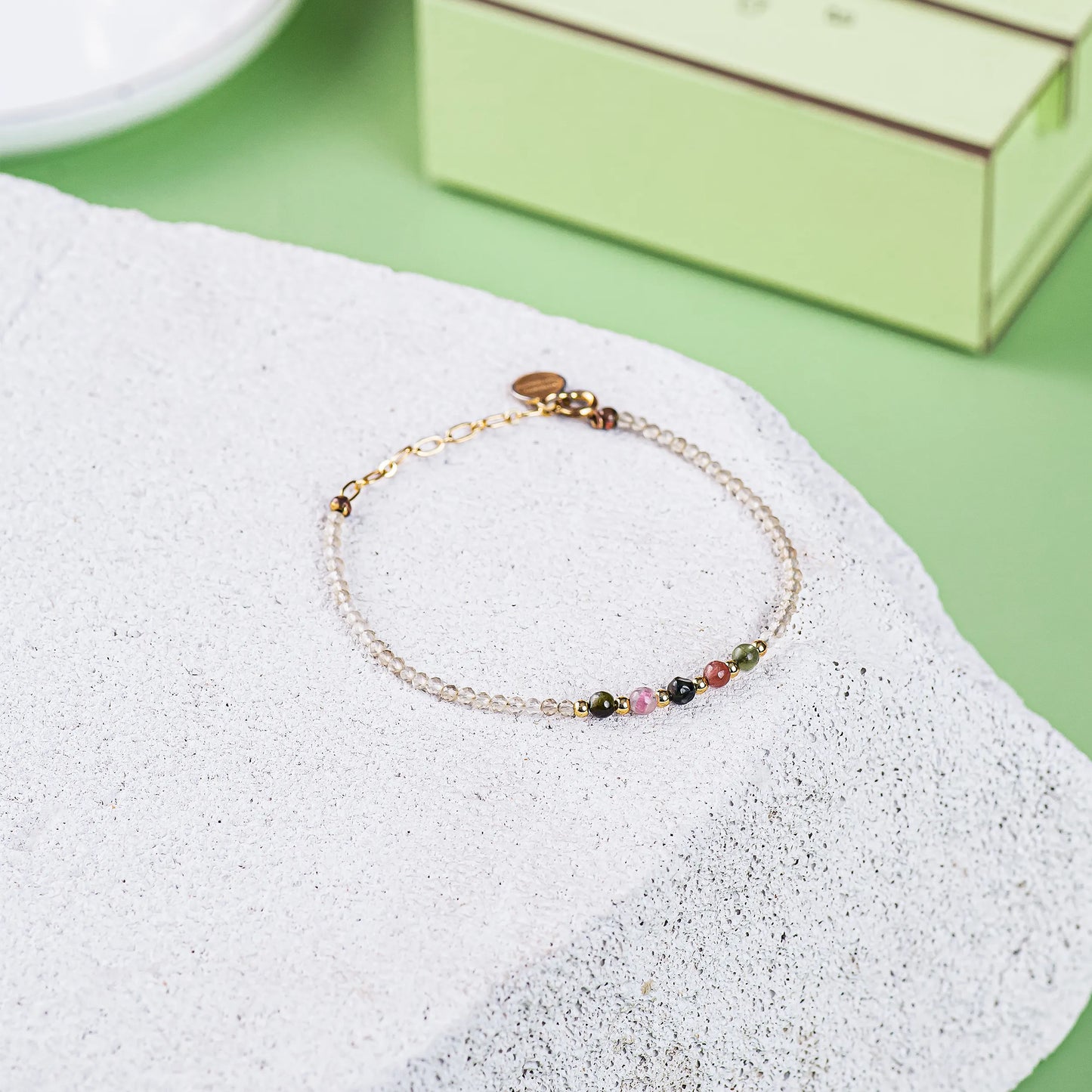 WEALTHY & FORTUNATE - Tourmaline & Citrine - Aurora Wish (Bracelet)