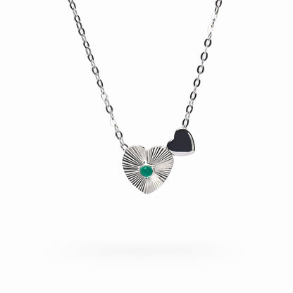 LOVE & PASSIONATE - Seven Color Birthstone- Lucky Heart (Bracelet)