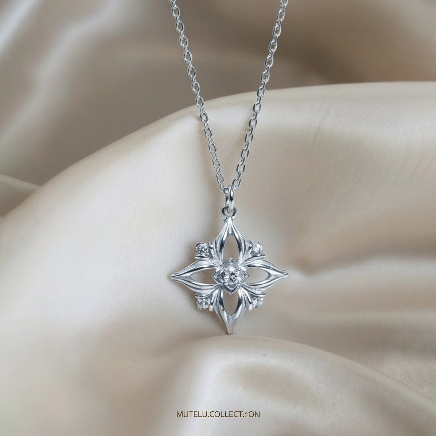 God Bless You - Acalanatha Collection - Flames (Necklace)