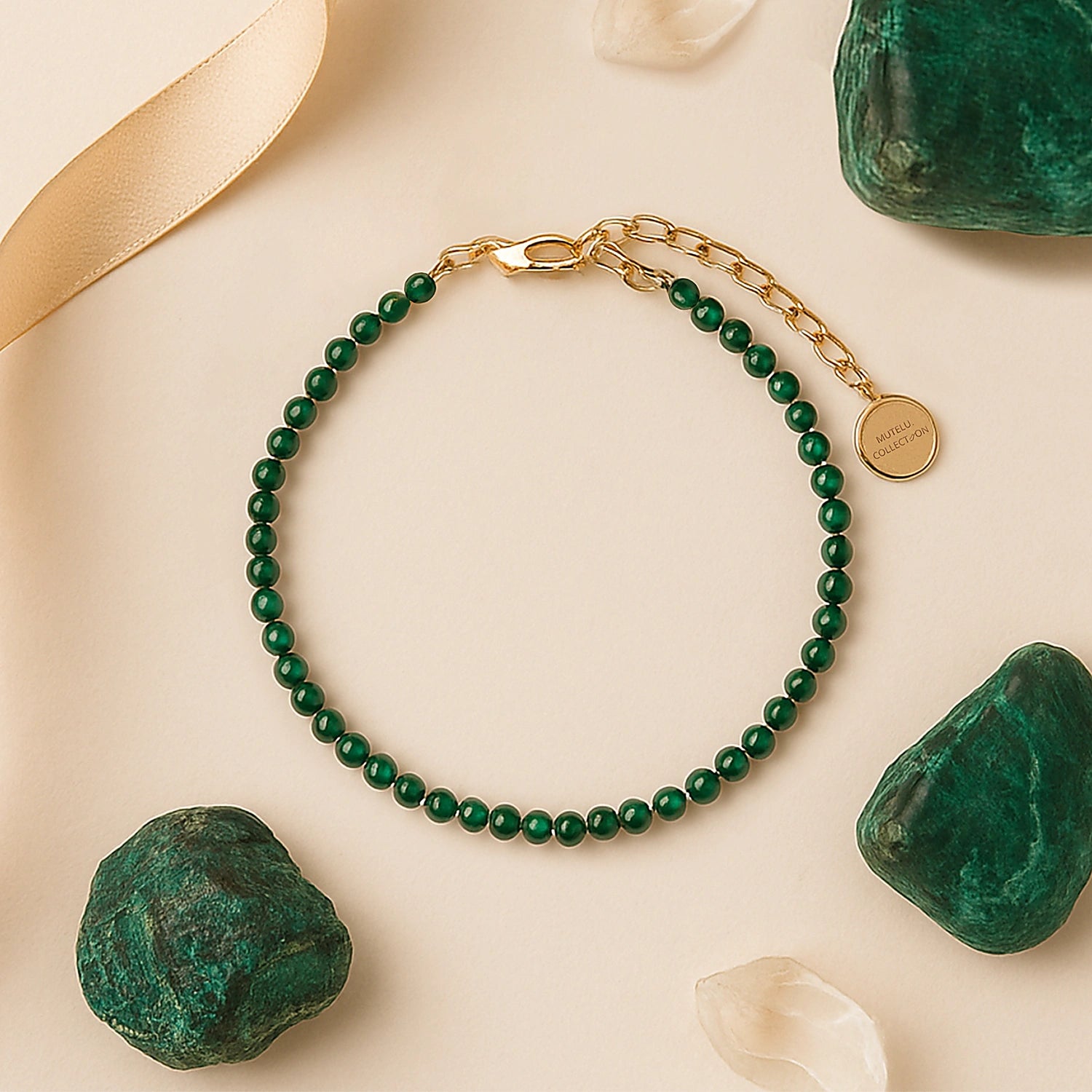 LOVE & PASSIONATE - Malachite - Serenity Veil (Bracelet)