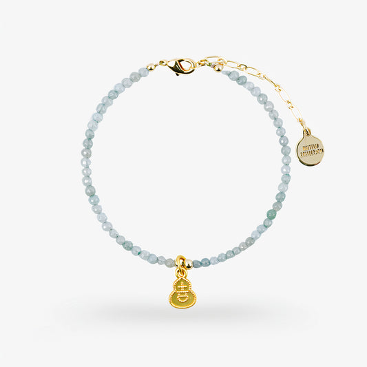 WEALTHY & FORTUNATE - Olive Jade - Jade Whisper (Bracelet)