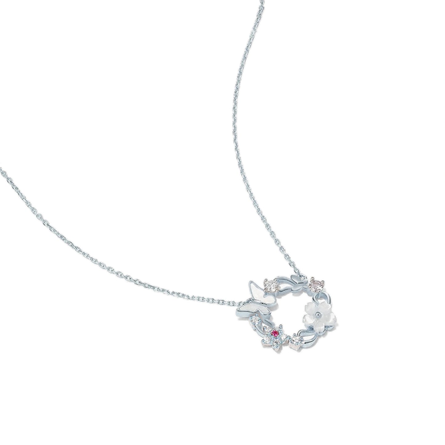 LOVE & PASSIONATE - BLOSSOM BUTTERFLY - Silver - Anicca